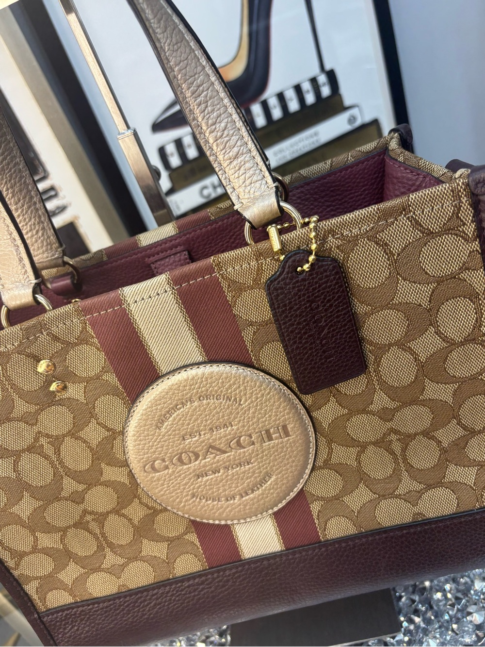 Coach 2021 Dempsey Carryall Bag EUC - Picture 3 of 14